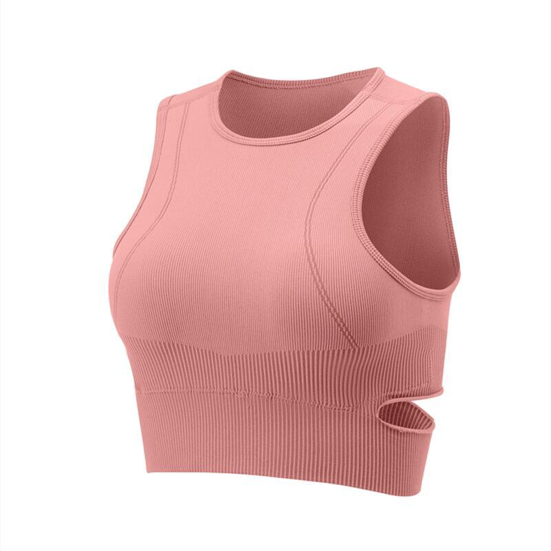 Women Yoga Solid Color Sleeveless Blazer