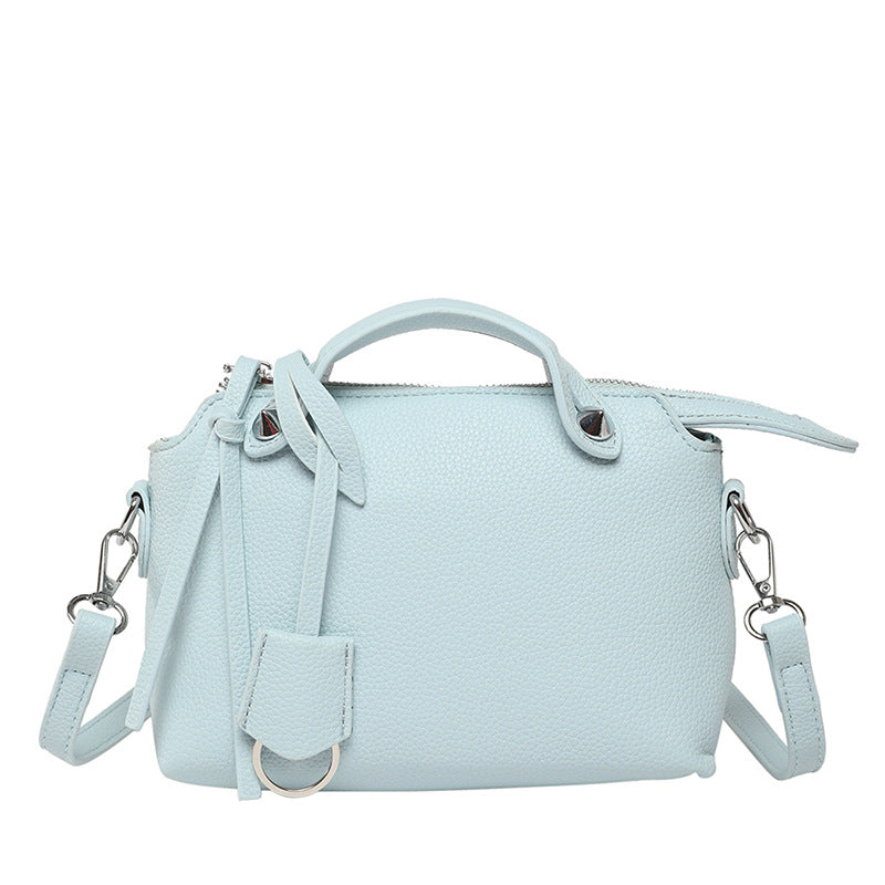 Fashion Solid Color Women Commuter Shoulder Bag