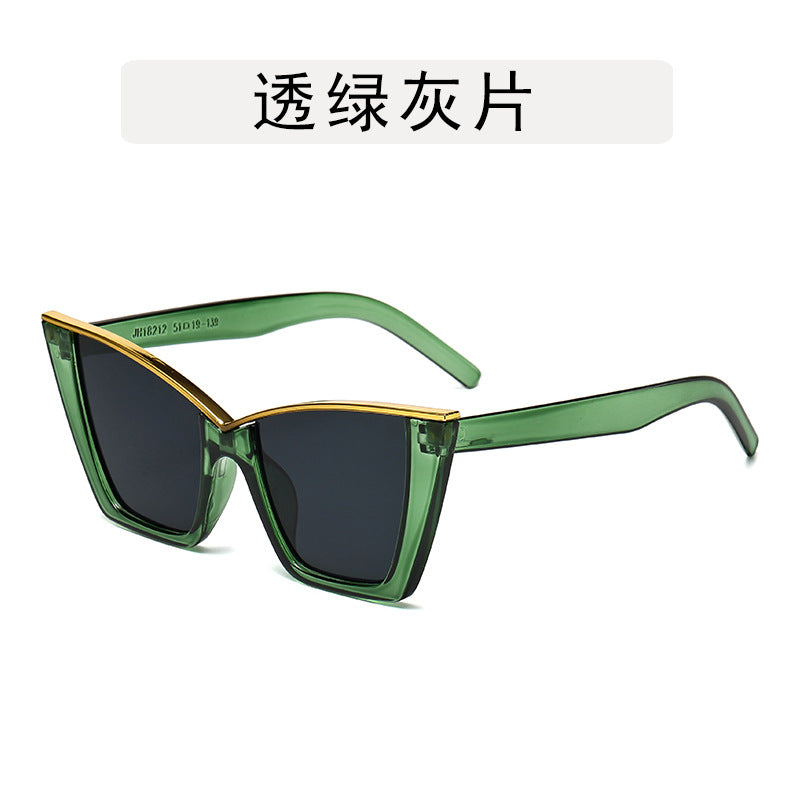 Gafas de sol laterales de metal de hip hop personalizadas con marco de PC