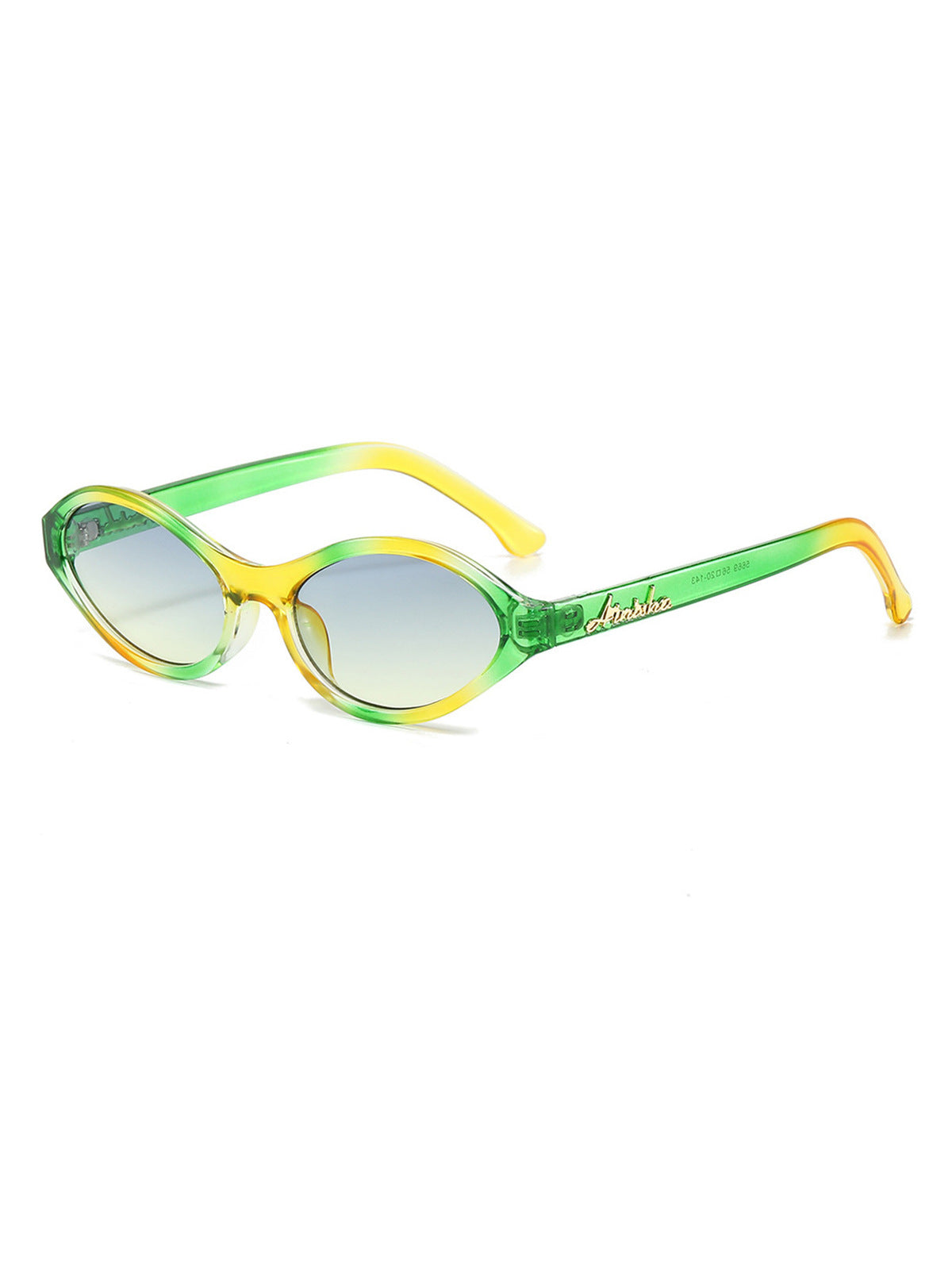 Gafas de sol ovaladas con montura pequeña personalizadas retro