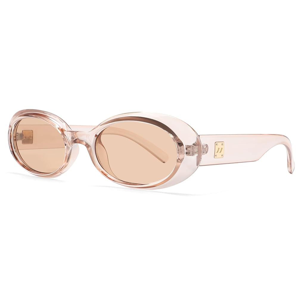 Gafas de sol clásicas con montura ovalada pequeña
