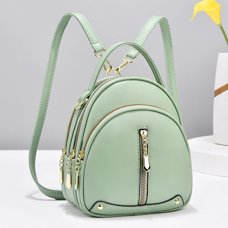 Women Fashion Small Backpack in PU Material