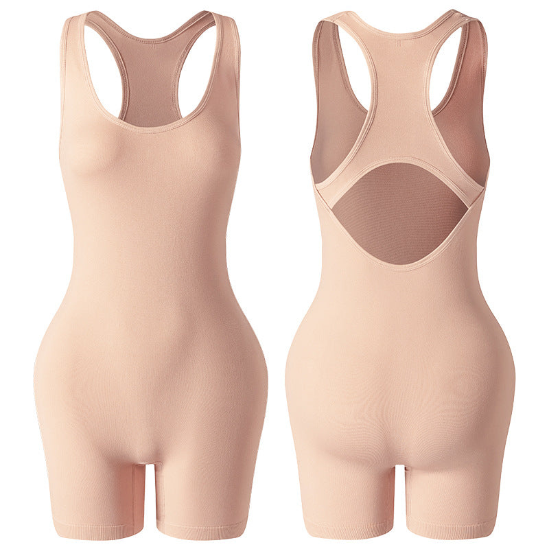 Women Yoga Fashion Solid Color Sports Rompers