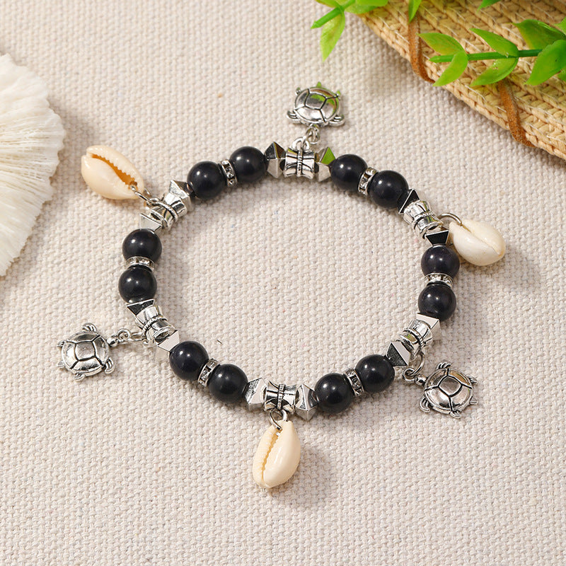 Women Trendy Bohemian Ocean Style Multicolor Shell Bracelet