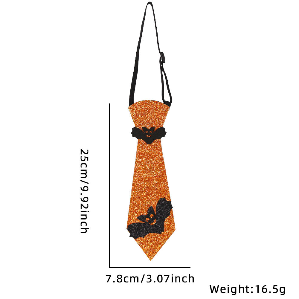 Kids Halloween Tie Ghost Party Costume Accessory