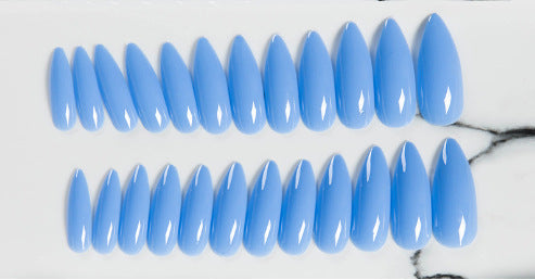 Faux ongles simples et nus pour femmes, 24 autocollants complets, motif griffes d'aigle