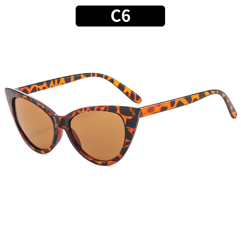 Women's Fashion Sunscreen Cat Eye Sunglasses
