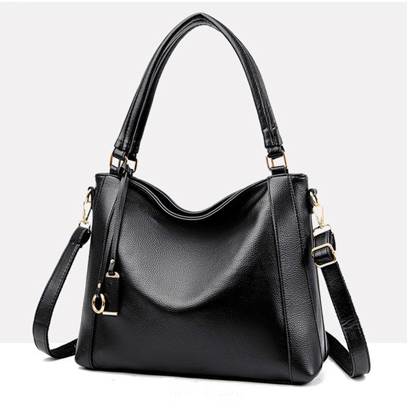 Women Autumn And Winter Soft Leather Tote Bag