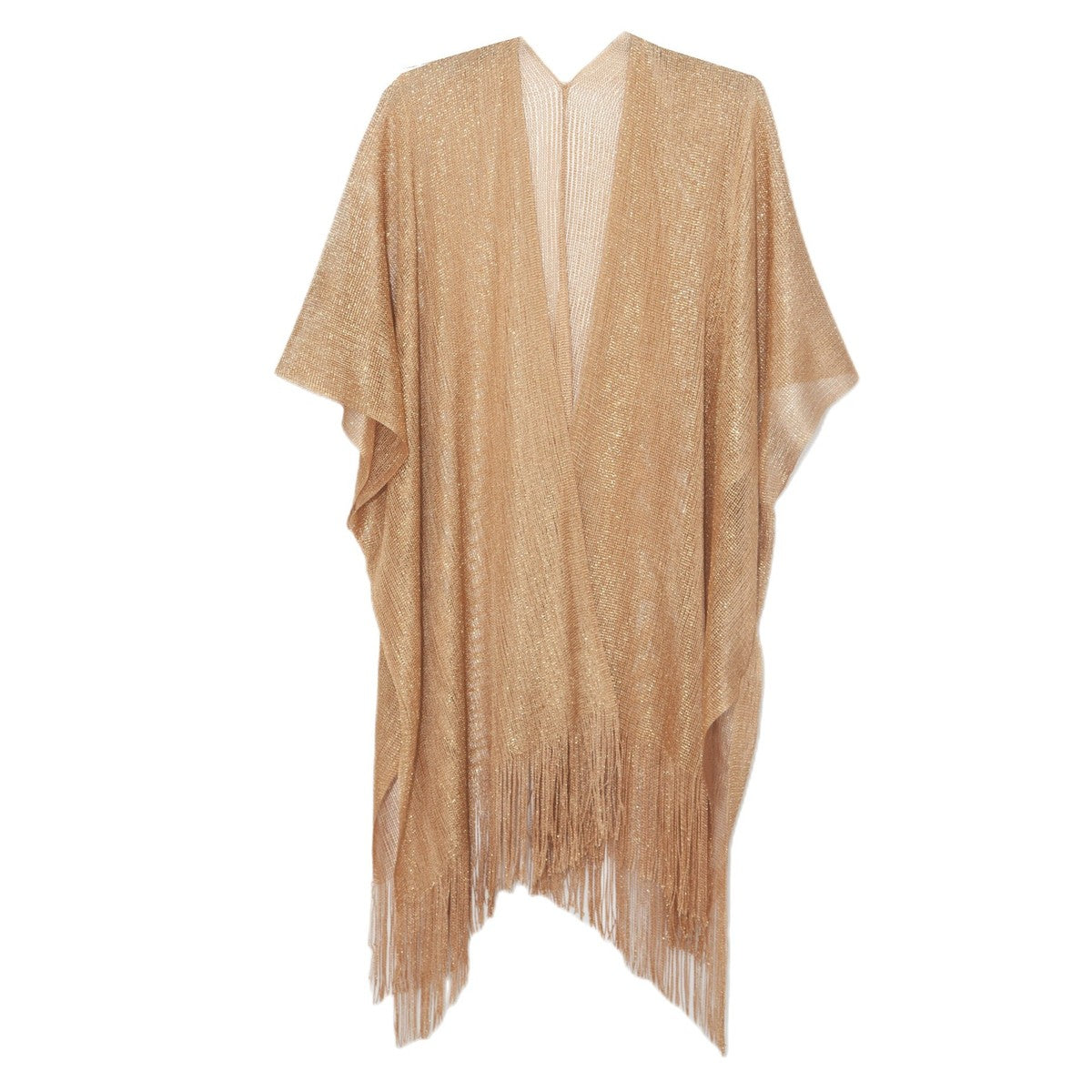 Women's Fashion Stripe Hollow Tassel Cover-Ups
