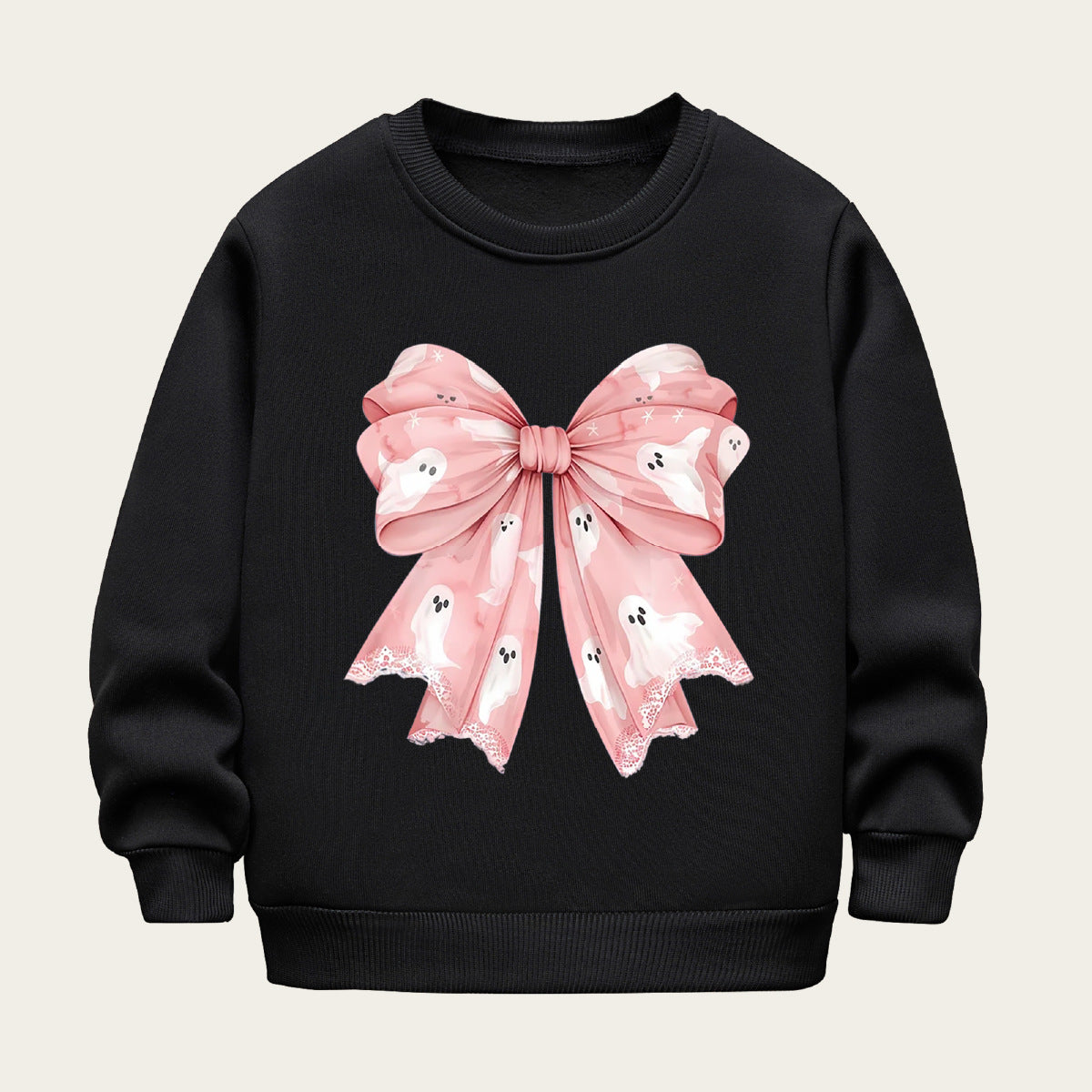 Kids Toddler Boys Girls Casual Fleece Halloween Sweatshirts