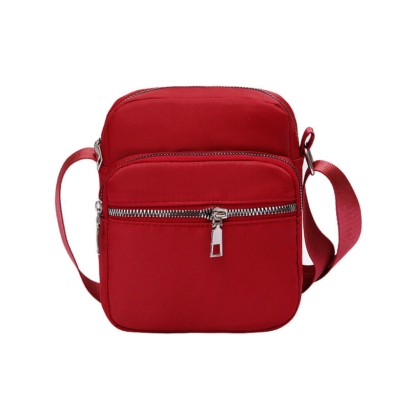 Women Casual Small Square Bag in Oxford Cloth