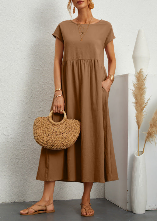 Summer Vintage Fashion Casual Women's Dress
