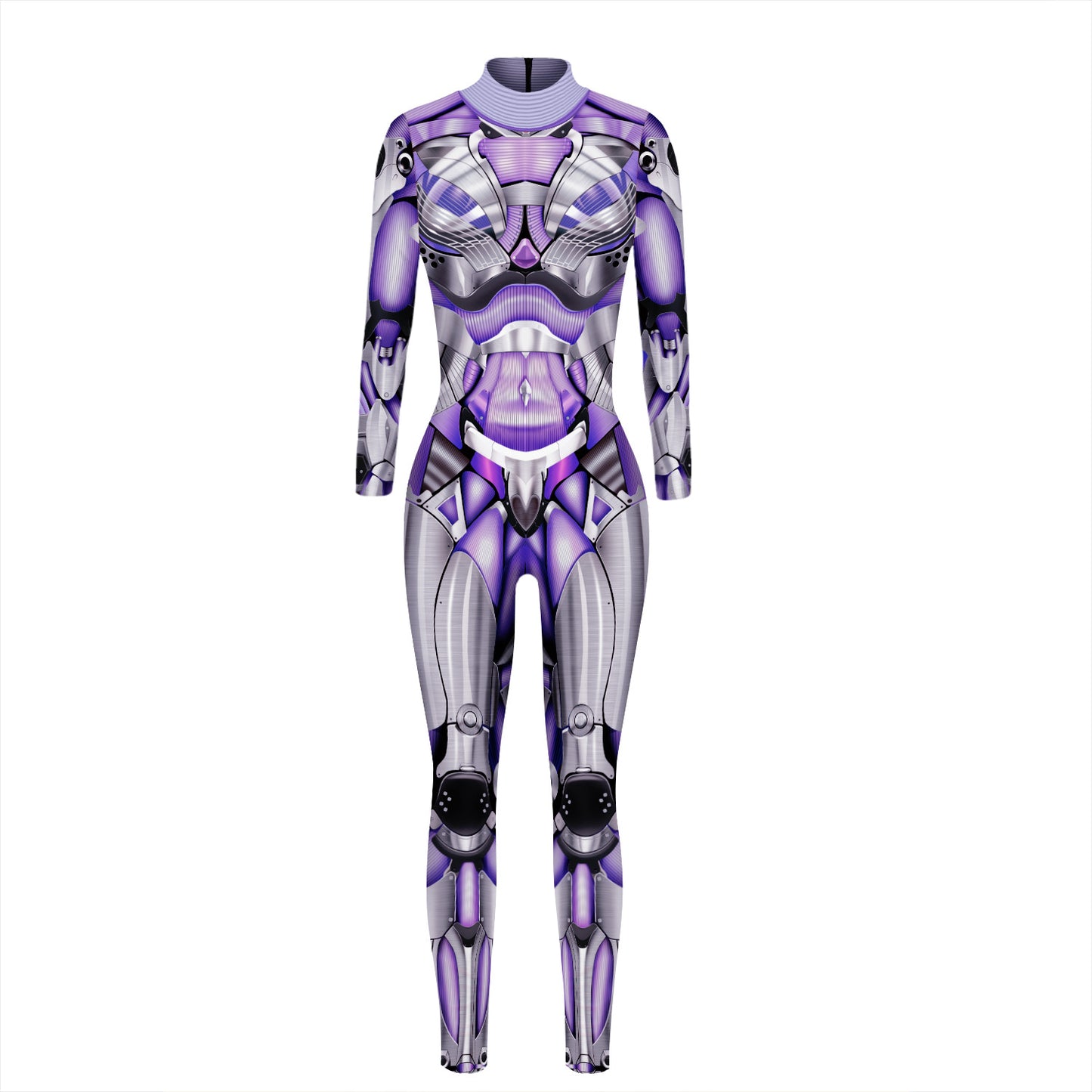 Halloween Women'S Fashion Armor Digital Printing Jumpsuit