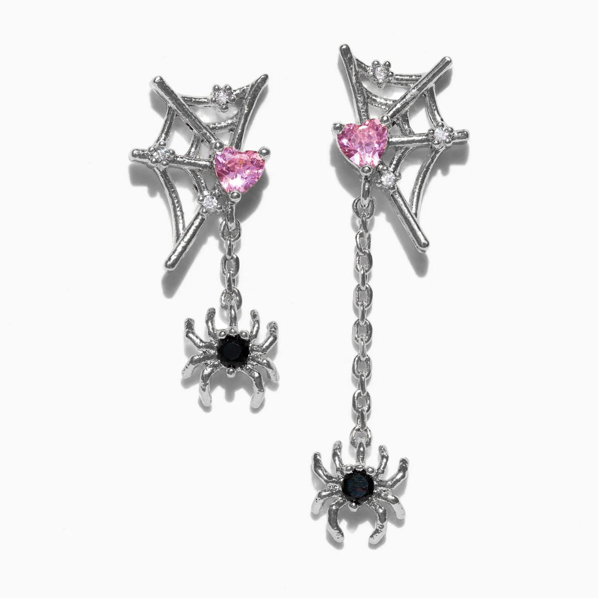 Halloween Black Cat Pumpkin Skull Stud Earrings