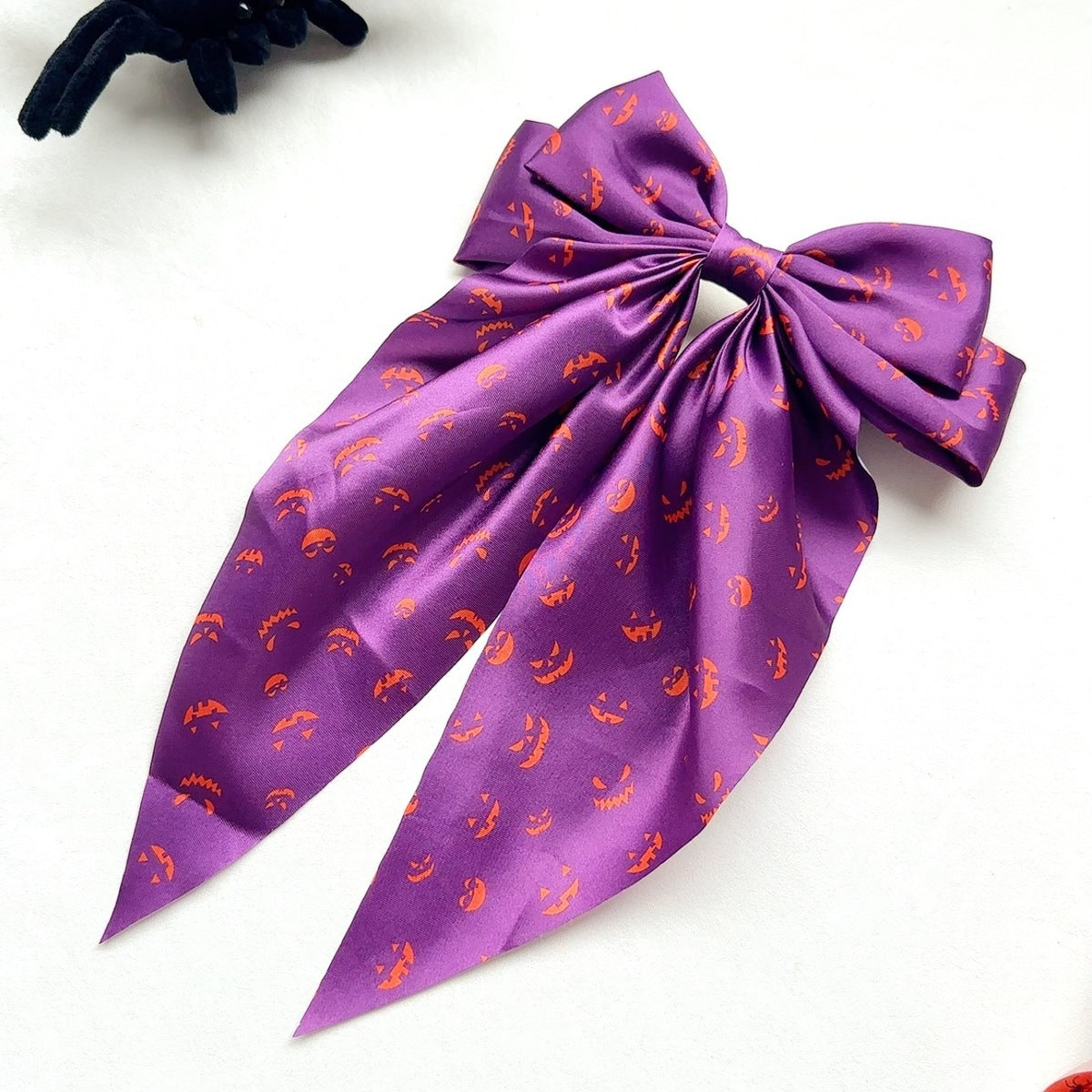 Halloween Ghost Spider Strap Spring Hairpin