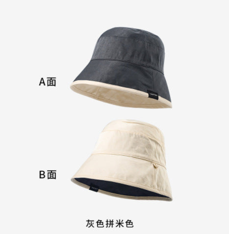 Sombreros tipo cubo con protección solar de moda de verano para mujer
