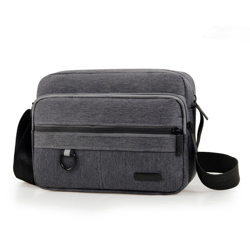 Sac à bandoulière Oxford décontracté pour homme, élégant et durable, en cuir