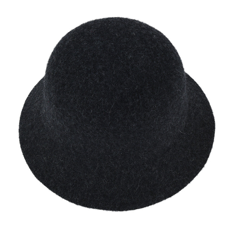 Sombreros de pescador de punto gruesos y cálidos para mujer