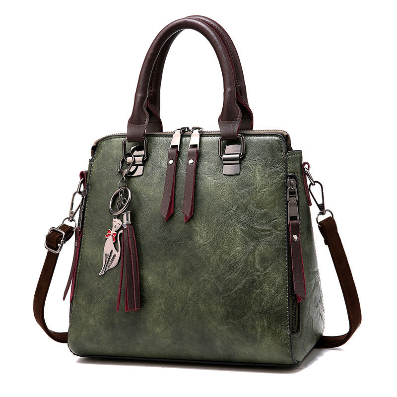 Sac à main décontracté en PU de grande capacité pour femme, idéal pour le style urbain