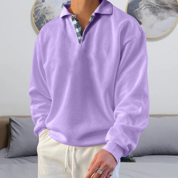 Men Casual Sport Plus Size Long Sleeve Sweatshirts
