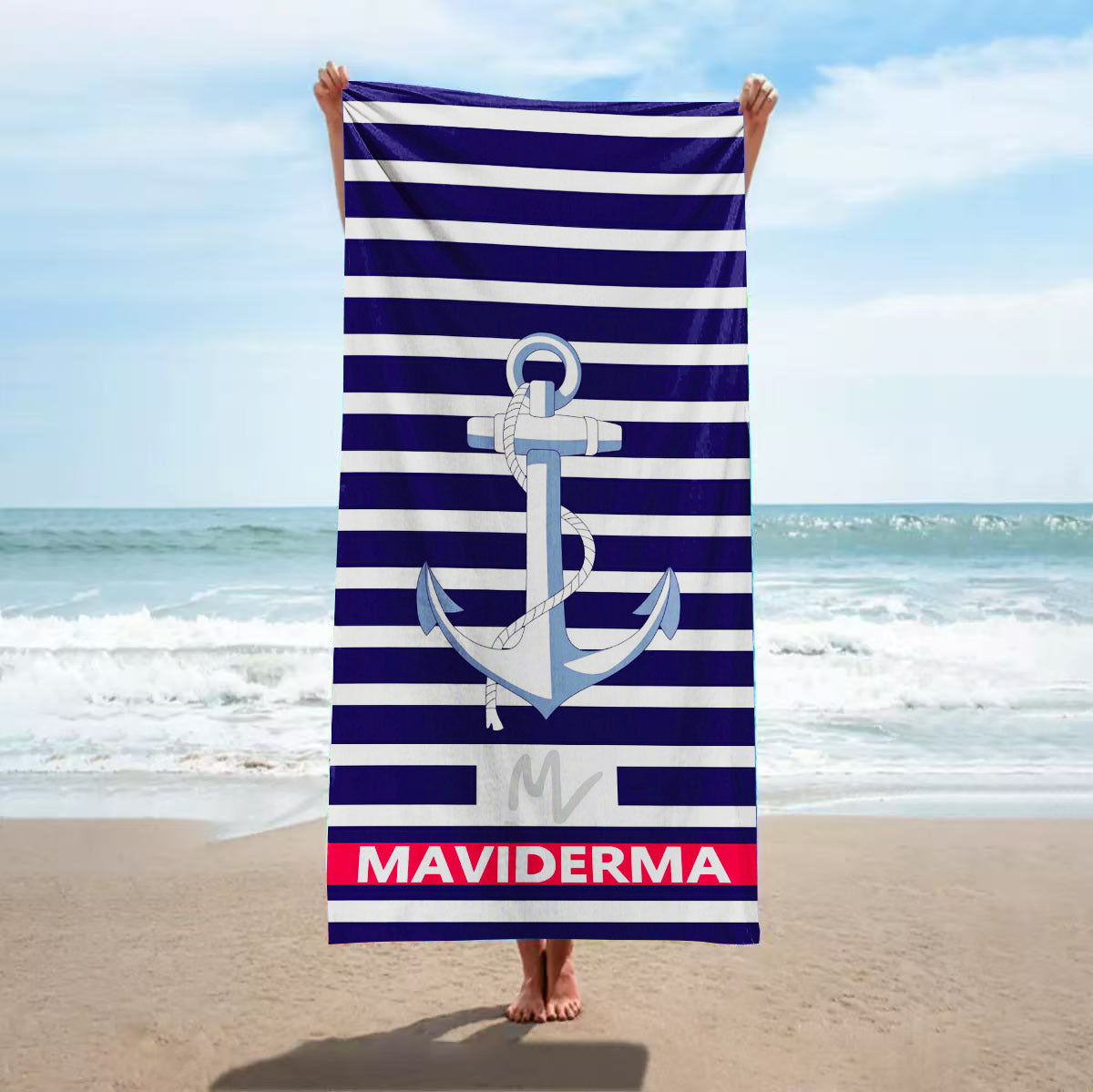Toalla de playa de microfibra - Fibra superfina de secado rápido