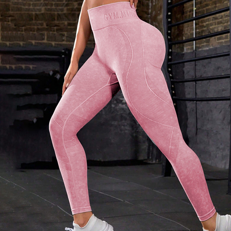 Leggings deportivos de cintura alta a la moda para mujer