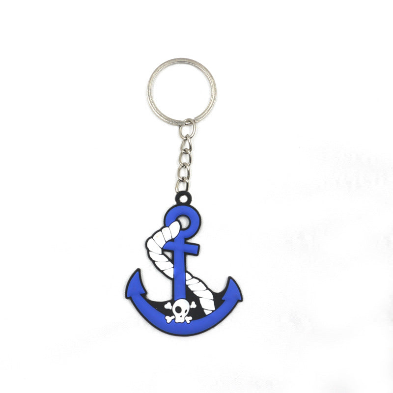Halloween Unisex Fashion Pirate Skull Key Chain