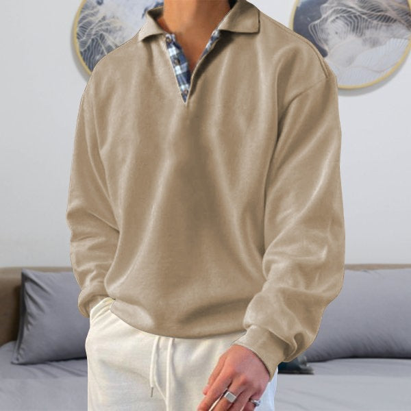 Men Casual Sport Plus Size Long Sleeve Sweatshirts