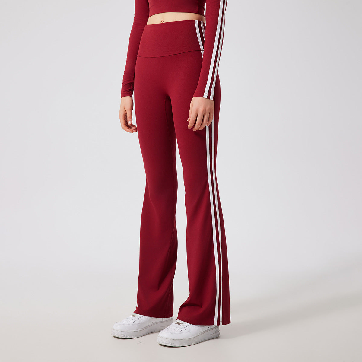 Leggings de sport taille haute pour femmes, style yoga