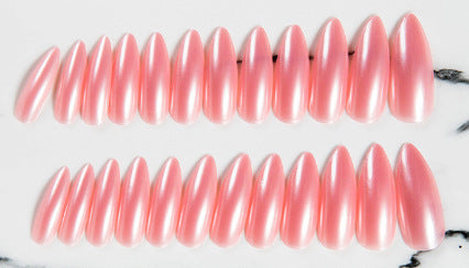 Faux ongles simples et nus pour femmes, 24 autocollants complets, motif griffes d'aigle