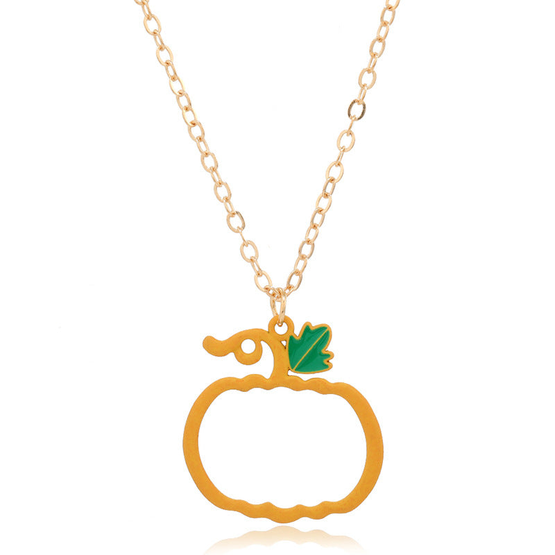 Collar con colgante de monstruo vintage lindo para mujer de Halloween