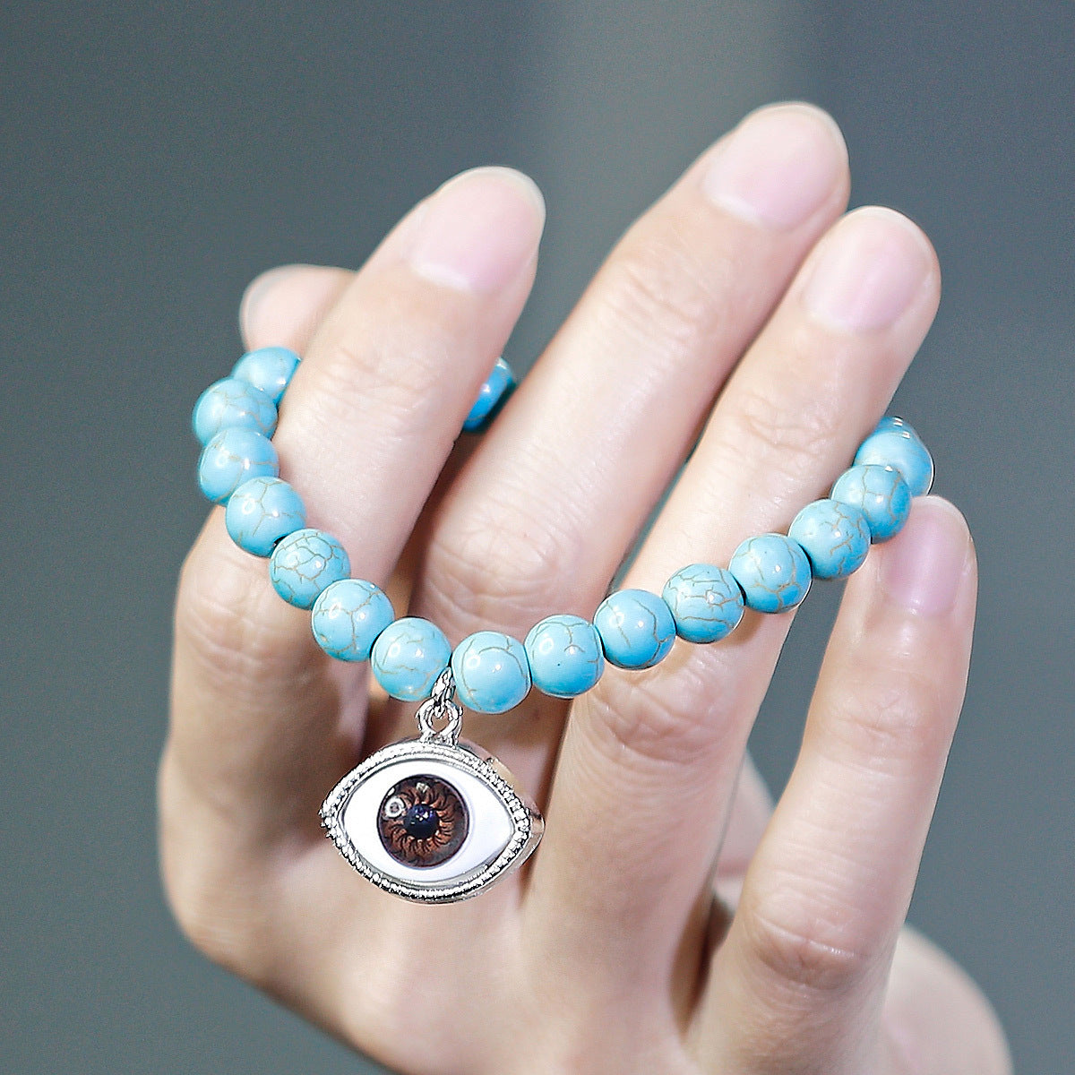 Pulsera Bohemia Multicolor Turquesa Ojo del Diablo para Mujer