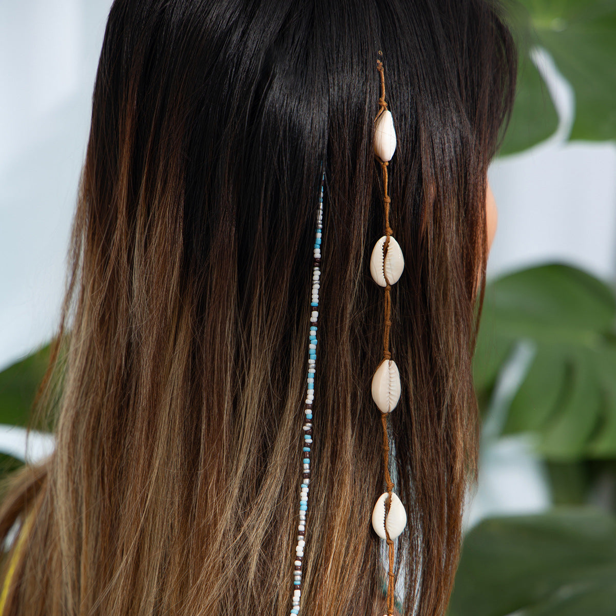 Holiday Style Starfish Shell Beaded Hair Accessories