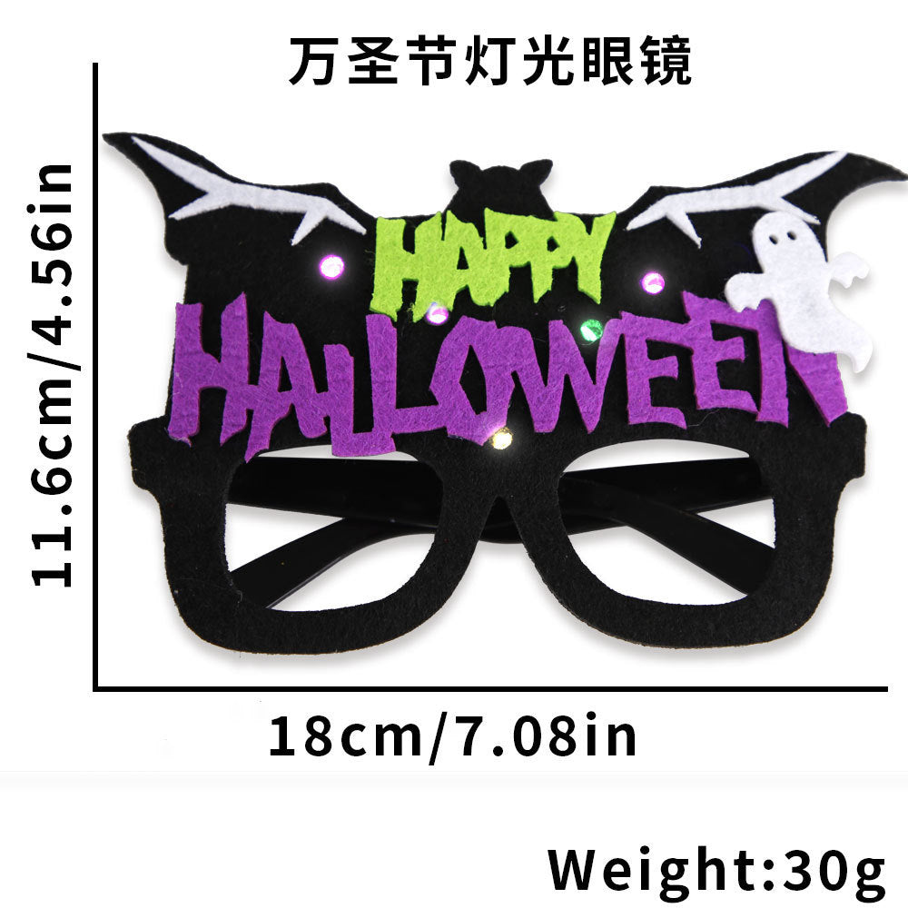 Gafas de fiesta de Halloween Gafas de fantasma de calabaza