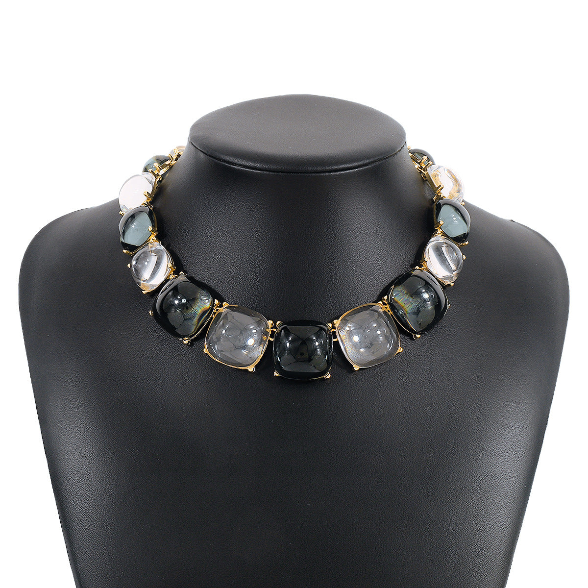 Women Fashion Bohemian Geometric Round Necklace