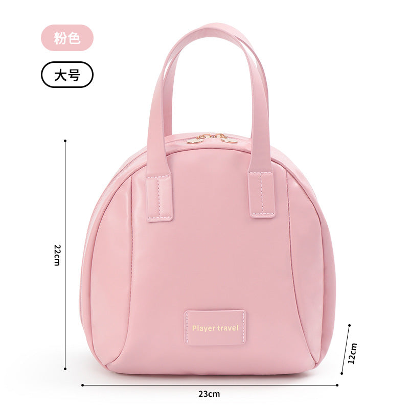 Bolsa de cosméticos portátil, sencilla y moderna, de gran capacidad para mujer.