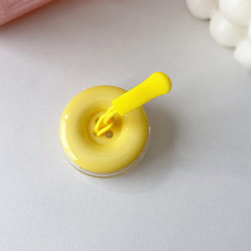 Support de bureau pour airbag de téléphone portable en plastique de couleur unie