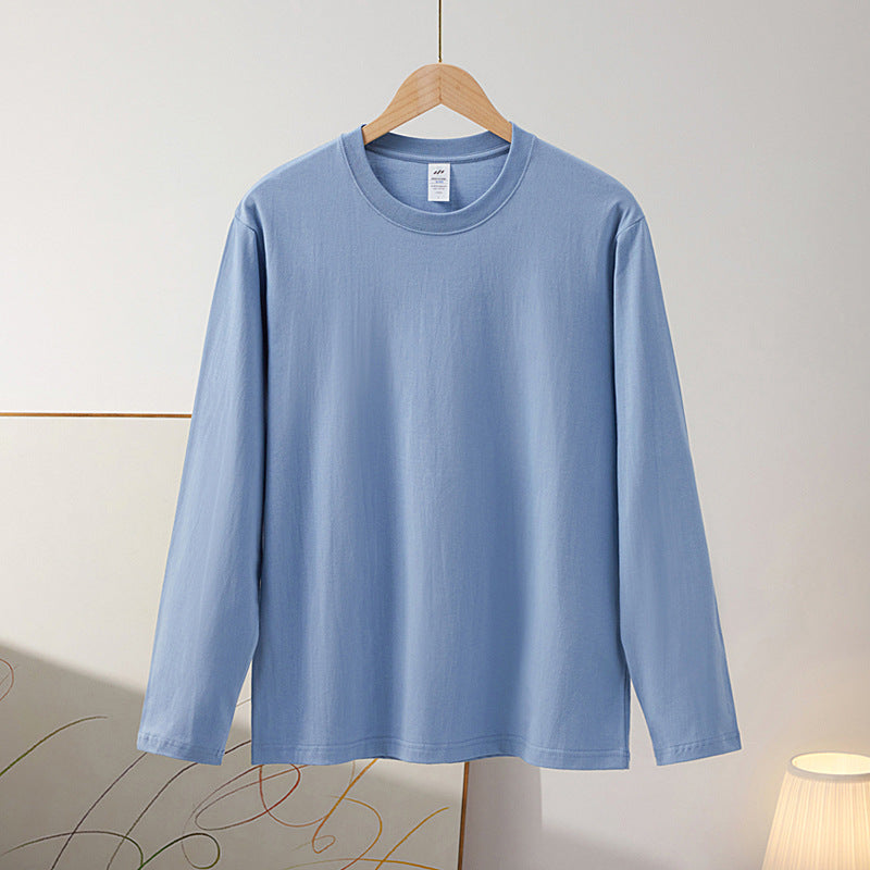 Good Quality Women Basic Long Sleeve Solid Color Blank T-Shirt