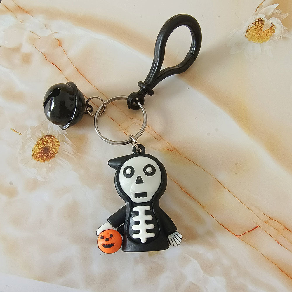 Creative Halloween Ghost Sickle Cartoon Doll Key Chain