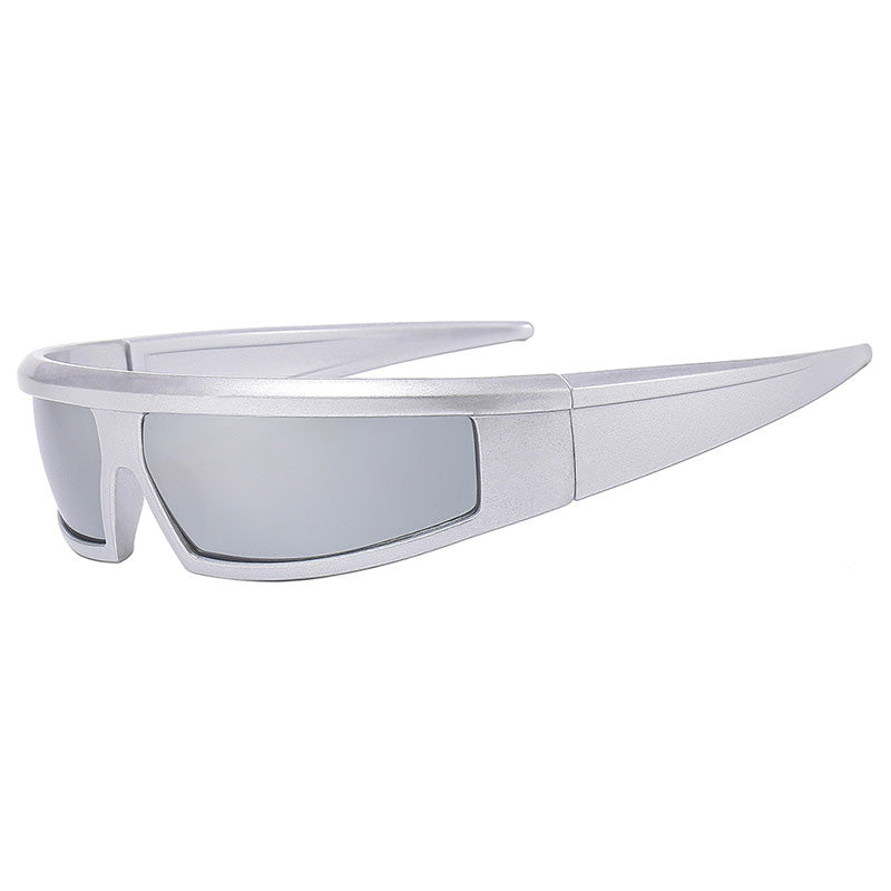 Gafas de sol deportivas para exteriores con lentes de espejo y montura de PC