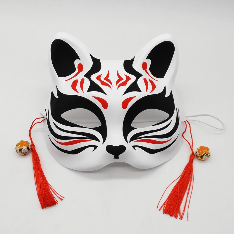 Women Cute Anime Fox Half-Face Cat Mask
