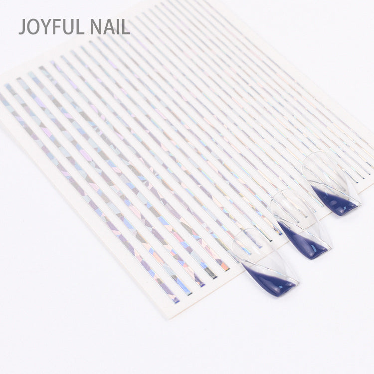 Autocollant de ligne de manucure Nail Art