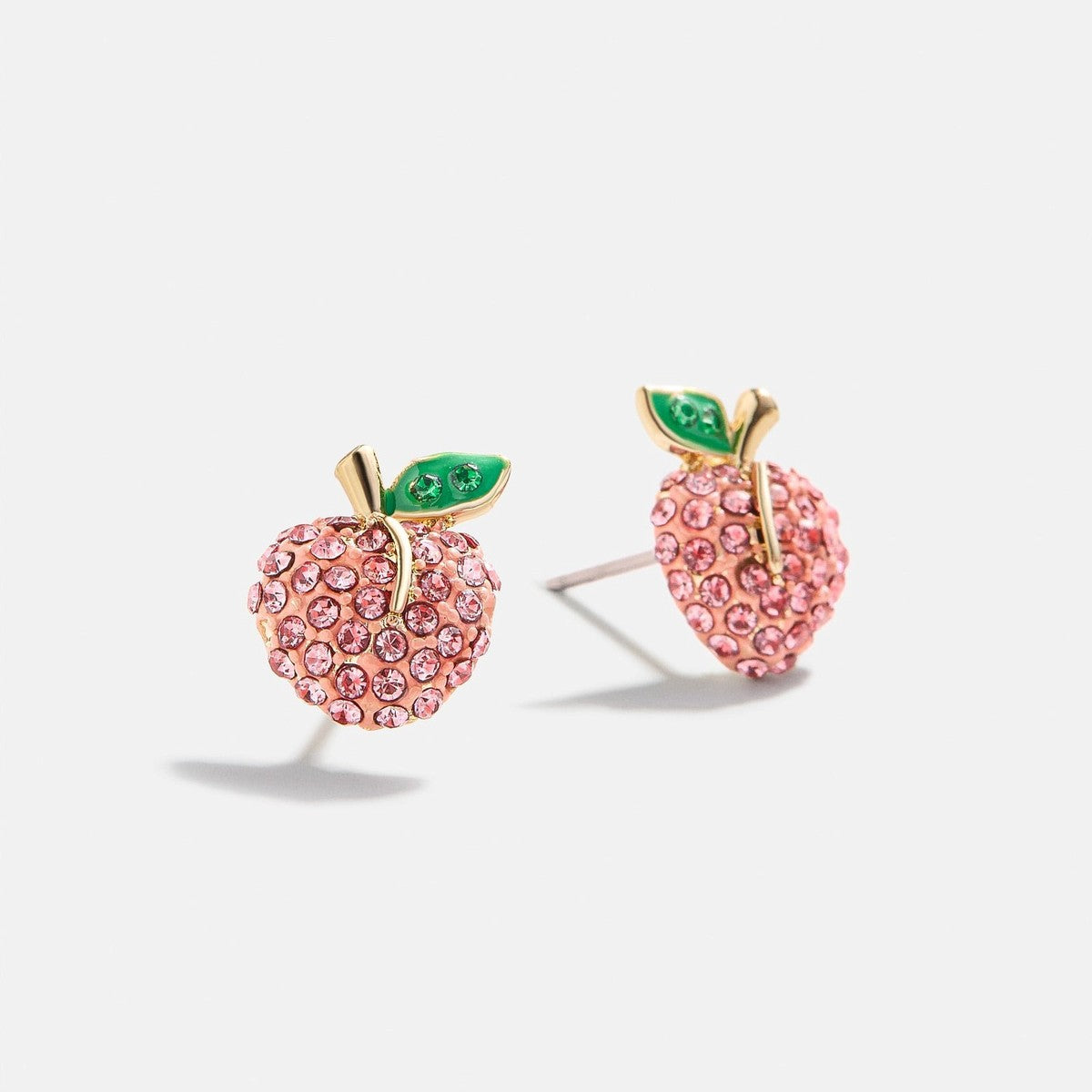 Women Fashion Rhinestone Fruit Earrings Geometric Trendy Jewelry