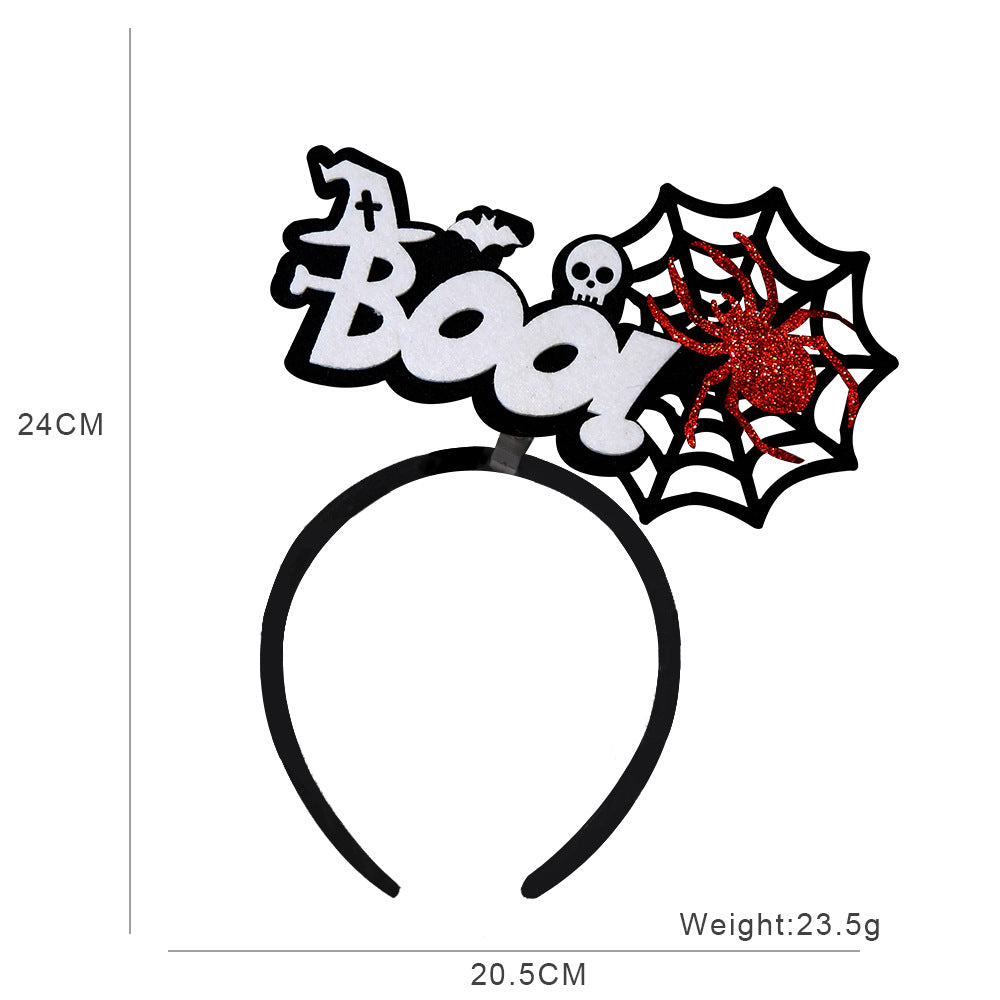 Bandeau décoratif d'Halloween en plastique style dessin animé