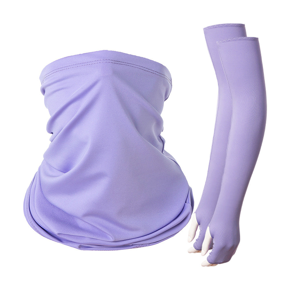 Conjunto de bufanda mágica de verano unisex para ciclismo con protección solar