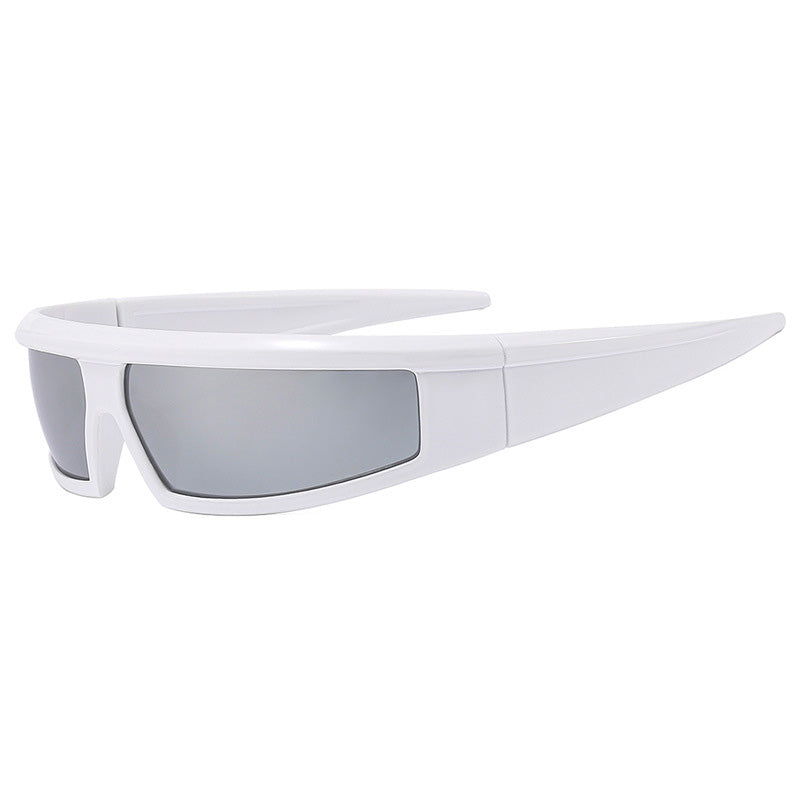 Gafas de sol deportivas para exteriores con lentes de espejo y montura de PC