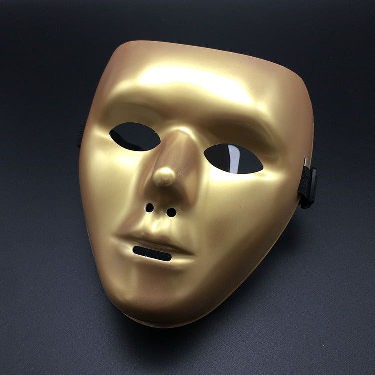 Men Simple Hand-Painted Full-Face Halloween Mask