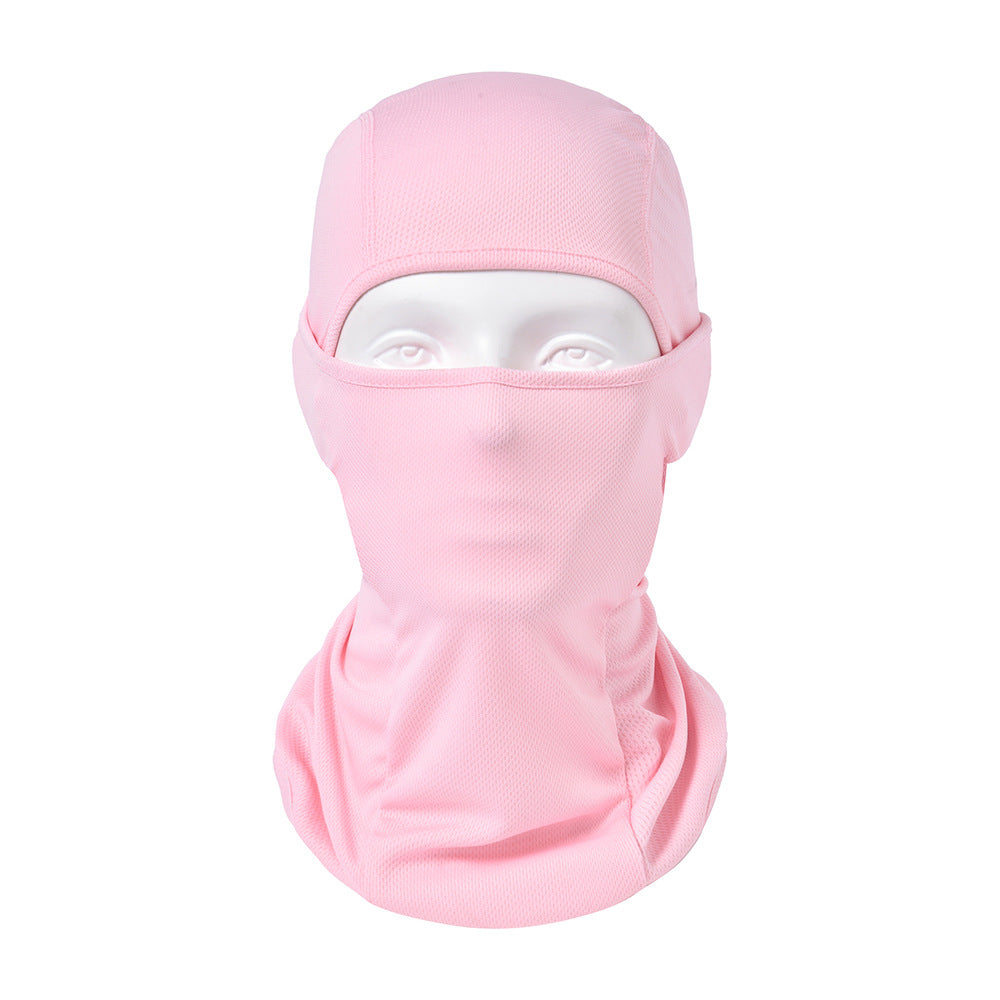 Camouflage Summer Riding Headgear Ice Silk Scarf