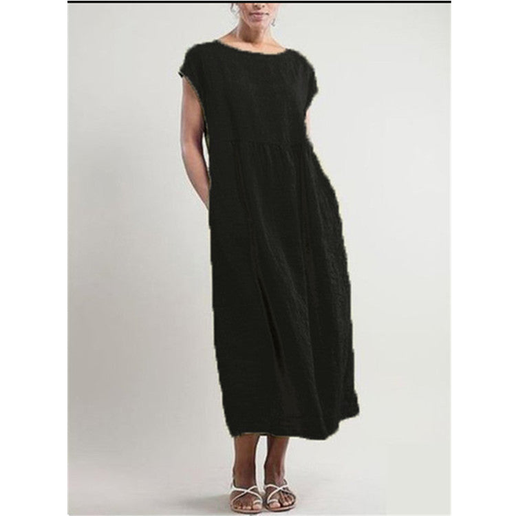 Summer Vintage Fashion Casual Women's Dress
