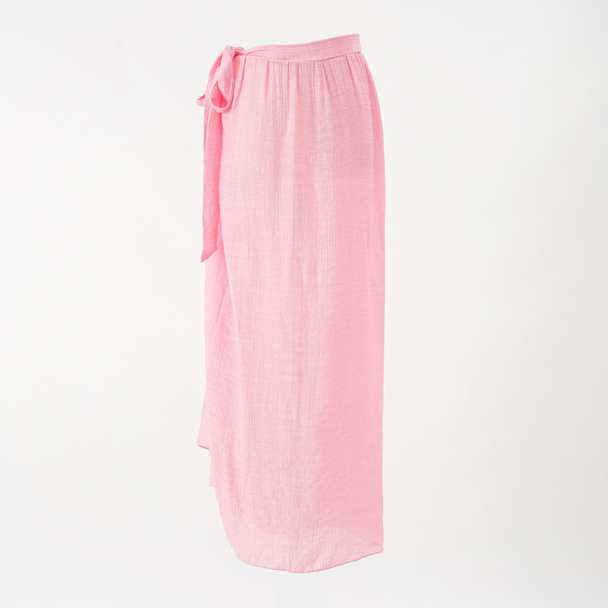 Summer Leopard Print Beach Chiffon Wrap Skirt